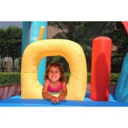13 in 1 Happy Hop Inflatable Tramboline with Slide and Ball Pool Bouncy Castle 9021
