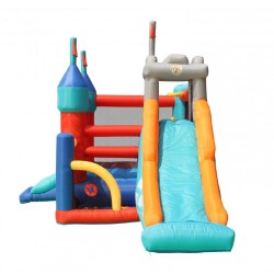 13 in 1 Happy Hop Inflatable Tramboline with Slide and Ball Pool Bouncy Castle 9021