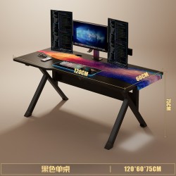 Γραφείο Gaming με Μεταλλικά Πόδια 120x60x75 – Σταθερό και Μοντέρνο TB034