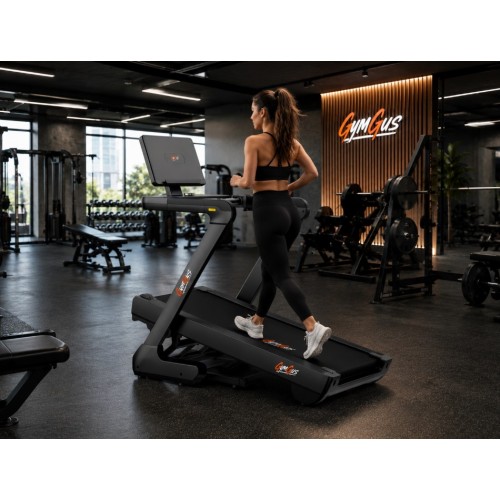 Επαγγελματικός διάδρομος γυμναστικής GymGus 4HP με ανάκληση έως 12 μοίρες και μέγιστη ταχύτητα 20km/h Επαγγελματικός διάδρομος γυμναστικής GymGus 4HP με ανάκληση έως 12 μοίρες και μέγιστη ταχύτητα 20km/h