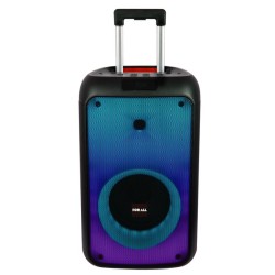 Σύστημα Karaoke FOR ALL ηχείο επαναφορτιζόμενο 60W με ασύρματο μικρόφωνο λειτουργεία ράδιο και μπαταρία 12v5.5ah FG108-05