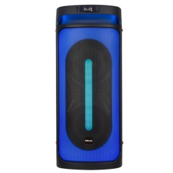 Σύστημα Karaoke FOR ALL ηχείο επαναφορτιζόμενο 80W με ασύρματο μικρόφωνο λειτουργεία ράδιο και μπαταρία 12v7.5ah FG208-16