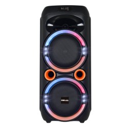 Σύστημα Karaoke FOR ALL ηχείο επαναφορτιζόμενο 40W με ασύρματο μικρόφωνο λειτουργεία ράδιο και μπαταρία 3600mah FG208-23