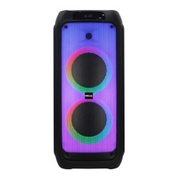 Σύστημα Karaoke FOR ALL ηχείο επαναφορτιζόμενο 40W με ασύρματο μικρόφωνο λειτουργεία ράδιο και μπαταρία 7.4v5000ah FG208-13