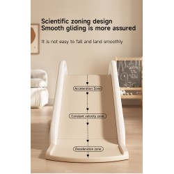 Πλαστική παιδική τσουλήθρα διαστάσεων 103x35x44cm μπεζ
