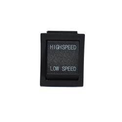 Διακόπτης HIGH SPEED/LOW SPEED παιδικού ηλεκτροκίνητου 16A/250V με έξι υποδοχές