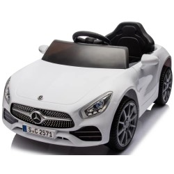 Ηλεκτροκίνητο Παιδικό Αυτοκίνητο Licensed Mercedes Benz CLS 35 12v σε λευκό χρώμα