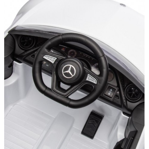 Ηλεκτροκίνητο Παιδικό Αυτοκίνητο Licensed Mercedes Benz CLS 35 12v σε λευκό χρώμα