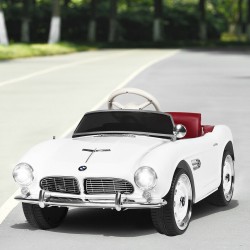 Ηλεκτροκίνητο Παιδικό Αυτοκίνητο Licensed BMW 507 Classic Vintage 12V Λευκό 