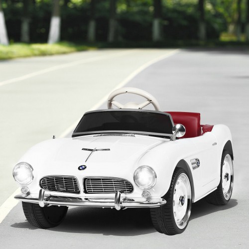 Ηλεκτροκίνητο Παιδικό Αυτοκίνητο Licensed BMW 507 Classic Vintage 12V Λευκό 
