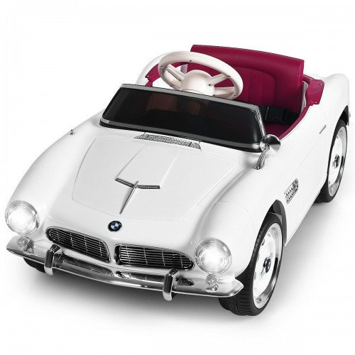 Ηλεκτροκίνητο Παιδικό Αυτοκίνητο Licensed BMW 507 Classic Vintage 12V Λευκό 
