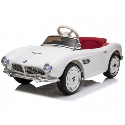 Ηλεκτροκίνητο Παιδικό Αυτοκίνητο Licensed BMW 507 Classic Vintage 12V Λευκό 