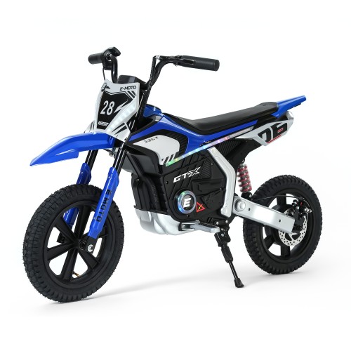 Ηλεκτροκίνητη παιδική μηχανή 24V  με μοτέρ 300W brushless σε μπλε χρώμα