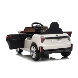 Ηλεκτροκίνητο παιδικό αυτοκίνητο Licensed Mini Cooper S 12V λευκό