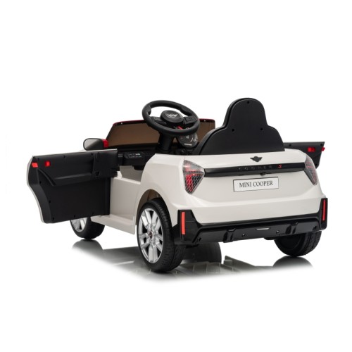 Ηλεκτροκίνητο παιδικό αυτοκίνητο Licensed Mini Cooper S 12V λευκό