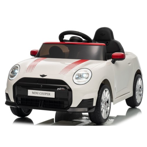 Ηλεκτροκίνητο παιδικό αυτοκίνητο Licensed Mini Cooper S 12V λευκό Ηλεκτροκίνητο παιδικό αυτοκίνητο Licensed Mini Cooper S 12V λευκό