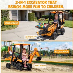 Ηλεκτροκίνητη παιδική μπουλντόζα - εκσκαφέας με καμπίνα Licensed JCB 12V ηλικίας 3-7 ετών Ηλεκτροκίνητη παιδική μπουλντόζα - εκσκαφέας με καμπίνα Licensed JCB 12V ηλικίας 3-7 ετών