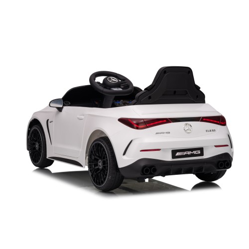 Ηλεκτροκίνητο παιδικό αυτοκίνητο Licensed Mercedes CLE 53 AMG 12V λευκό