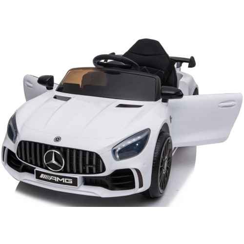 Ηλεκτροκίνητο Παιδικό Αυτοκίνητο Licensed Mercedes Benz AMG 12v σε Άσπρο χρώμα 
