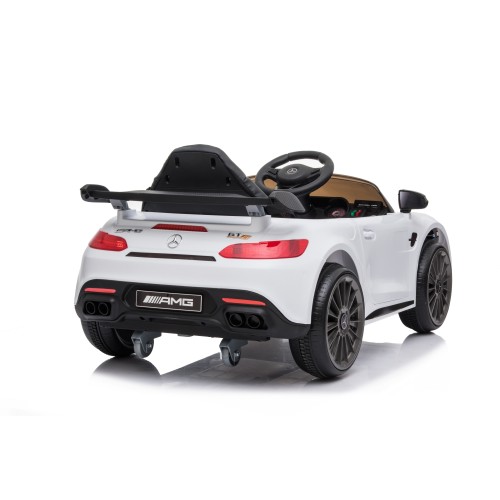 Ηλεκτροκίνητο Παιδικό Αυτοκίνητο Licensed Mercedes Benz AMG 12v σε Άσπρο χρώμα 
