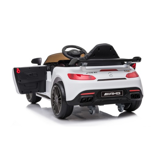 Ηλεκτροκίνητο Παιδικό Αυτοκίνητο Licensed Mercedes Benz AMG 12v σε Άσπρο χρώμα 
