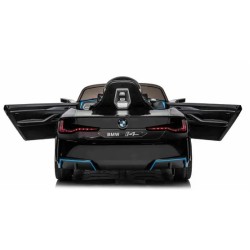 Ηλεκτροκίνητο παιδικό αυτοκίνητο Licensed BMW I4 12V με δερμάτινα καθίσματα και ελαστικά αυτοκινήτου μαύρο Ηλεκτροκίνητο παιδικό αυτοκίνητο Licensed BMW I4 12V με δερμάτινα καθίσματα και ελαστικά αυτοκινήτου μαύρο
