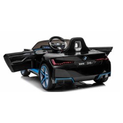 Ηλεκτροκίνητο παιδικό αυτοκίνητο Licensed BMW I4 12V με δερμάτινα καθίσματα και ελαστικά αυτοκινήτου μαύρο Ηλεκτροκίνητο παιδικό αυτοκίνητο Licensed BMW I4 12V με δερμάτινα καθίσματα και ελαστικά αυτοκινήτου μαύρο
