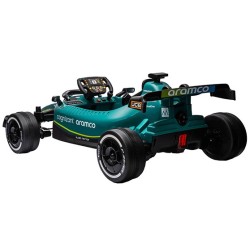 Ηλεκτροκίνητη Παιδική Formula Licensed Aston Martin 24V με δερμάτινο κάθισμα και ελαστικά τύπου αυτοκινήτου