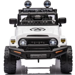 Ηλεκτροκίνητο Παιδικό Αυτοκίνητο Licensed Toyota FJ Cruiser 12v σε Λευκό