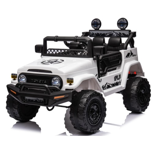 Ηλεκτροκίνητο Παιδικό Αυτοκίνητο Licensed Toyota FJ Cruiser 12v σε Λευκό Ηλεκτροκίνητο Παιδικό Αυτοκίνητο Licensed Toyota FJ Cruiser 12v σε Λευκό
