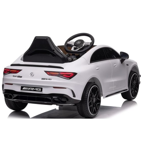 Ηλεκτροκίνητο Παιδικό Αυτοκίνητο Licensed Mercedes Benz CLA45 12v σε λευκό χρώμα Ηλεκτροκίνητο Παιδικό Αυτοκίνητο Licensed Mercedes Benz CLA45 12v σε λευκό χρώμα
