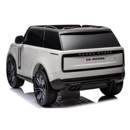 Ηλεκτροκίνητο παιδικό αυτοκίνητο Licensed Range Rover 12V σε Λευκό Ηλεκτροκίνητο παιδικό αυτοκίνητο Licensed Range Rover 12V σε Λευκό