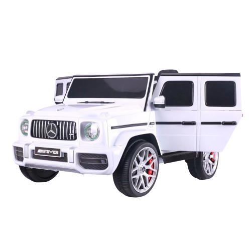 Ηλεκτροκίνητο παιδικό αυτοκίνητο Licensed Mercedes G63 12V λευκό