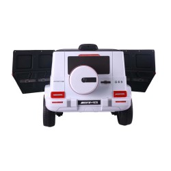 Ηλεκτροκίνητο παιδικό αυτοκίνητο Licensed Mercedes G63 12V λευκό