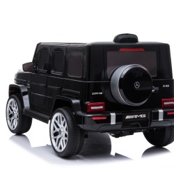 Ηλεκτροκίνητο παιδικό αυτοκίνητο Licensed Mercedes G63 12V μαύρο
