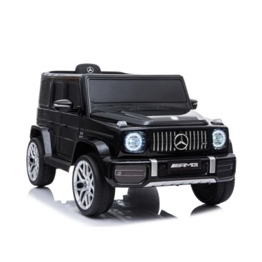 Ηλεκτροκίνητο παιδικό αυτοκίνητο Licensed Mercedes G63 12V μαύρο