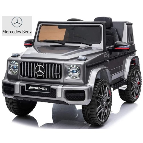 Ηλεκτρικό παιδικό αυτοκίνητο Mercedes benz G63 AMG Πρωτότυπο με MP3 12V γκρι BJ0002-G