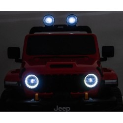 Ηλεκτροκίνητο Παιδικό Αυτοκίνητο Licensed Wrangler Rubicon Διθέσιο 24v κόκκινο με δερμάτινα καθίσματα και ελαστικά τύπου αυτοκινήτου Ηλεκτροκίνητο Παιδικό Αυτοκίνητο Licensed Wrangler Rubicon Διθέσιο 24v κόκκινο με δερμάτινα καθίσματα και ελαστικά τύπου αυτοκινήτου