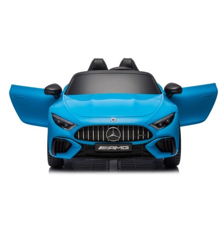 Ηλεκτροκίνητο Παιδικό αυτοκίνητο Licensed Mercedes AMG SL63 12V με δερμάτινα καθίσματα και ελαστικά τύπου αυτοκινήτου σε μπλε Ηλεκτροκίνητο Παιδικό αυτοκίνητο Licensed Mercedes AMG SL63 12V με δερμάτινα καθίσματα και ελαστικά τύπου αυτοκινήτου σε μπλε