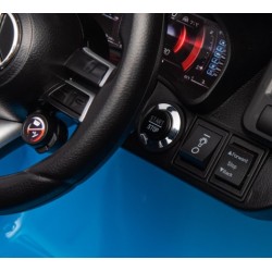 Ηλεκτροκίνητο Παιδικό αυτοκίνητο Licensed Mercedes AMG SL63 12V με δερμάτινα καθίσματα και ελαστικά τύπου αυτοκινήτου σε μπλε