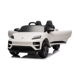 Ηλεκτροκίνητο παιδικό αυτοκίνητο Licensed Porsche Macan 12V σε λευκό