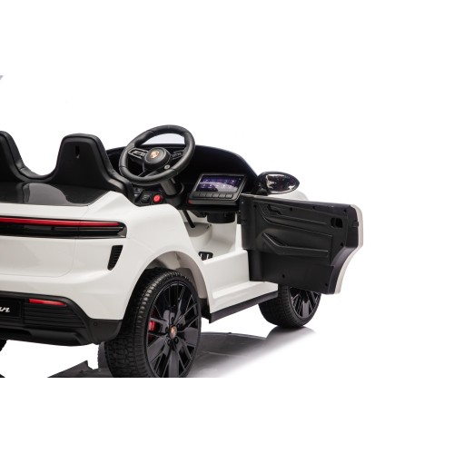 Ηλεκτροκίνητο παιδικό αυτοκίνητο Licensed Porsche Macan 12V σε λευκό