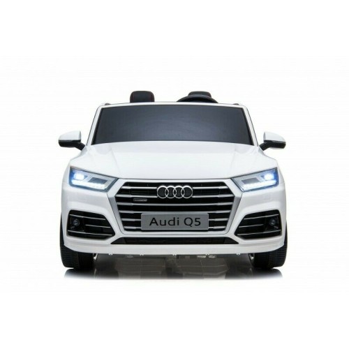 Ηλεκτροκίνητο Παιδικό Αυτοκίνητο AUDI Q5 διθέσιο License με δερμάτινο κάθισμα και ελαστικά 24V R/C Λευκό Two seats Ηλεκτροκίνητο Παιδικό Αυτοκίνητο AUDI Q5 διθέσιο License με δερμάτινο κάθισμα και ελαστικά 24V R/C Λευκό Two seats