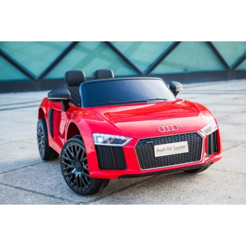 Ηλεκτροκίνητο Παιδικό Αυτοκίνητο Licensed Audi R8 Spyder 12V Κόκκινο