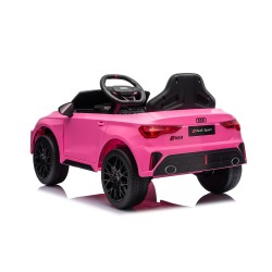 Ηλεκτροκίνητο παιδικό αυτοκίνητο Licensed Audi RS3 12V ροζ