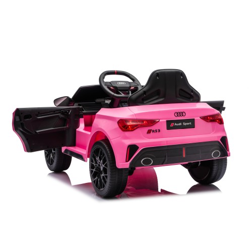 Ηλεκτροκίνητο παιδικό αυτοκίνητο Licensed Audi RS3 12V ροζ