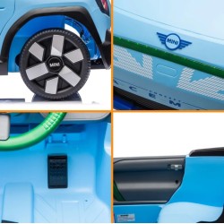 Ηλεκτροκίνητο Παιδικό Αυτοκίνητο Licensed Mini concept Aceman 12V σε μπλε