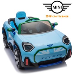 Ηλεκτροκίνητο Παιδικό Αυτοκίνητο Licensed Mini concept Aceman 12V σε μπλε