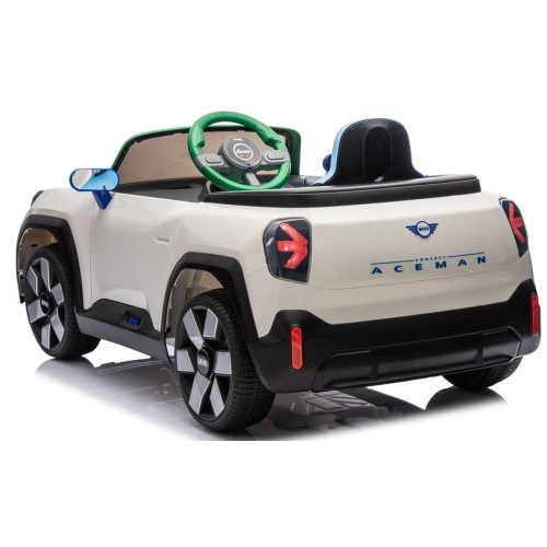 Ηλεκτροκίνητο Παιδικό Αυτοκίνητο Licensed Mini concept Aceman 12V σε λευκό Ηλεκτροκίνητο Παιδικό Αυτοκίνητο Licensed Mini concept Aceman 12V σε λευκό