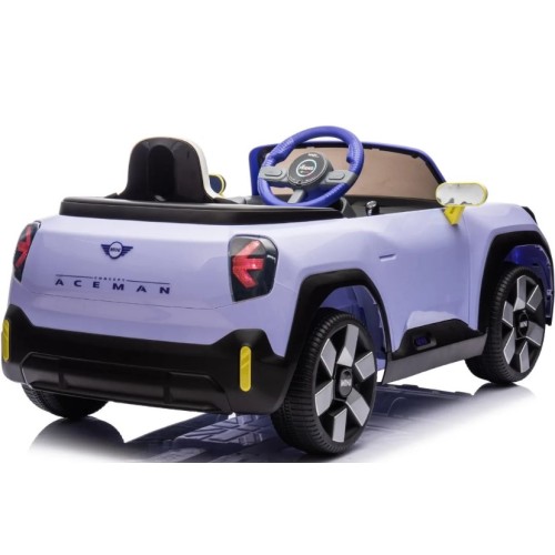 Ηλεκτροκίνητο Παιδικό Αυτοκίνητο Licensed Mini concept Aceman 12V σε μωβ Ηλεκτροκίνητο Παιδικό Αυτοκίνητο Licensed Mini concept Aceman 12V σε μωβ